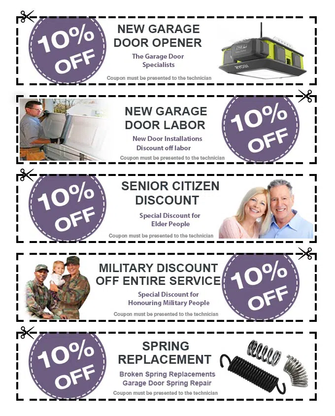 Community Garage Door Service Forestdale, RI 401-307-1339 - couponSet26-five